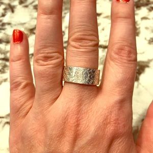 Coach Sterling Silver Ring